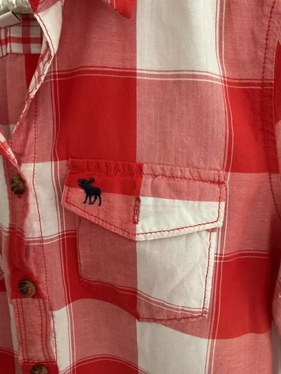 Abercrombie xl kids check shirt.  Fit small adult