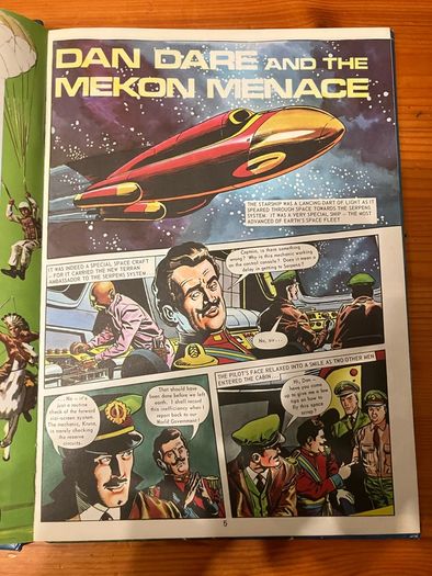 Comic: 'Eagle' annual 1972