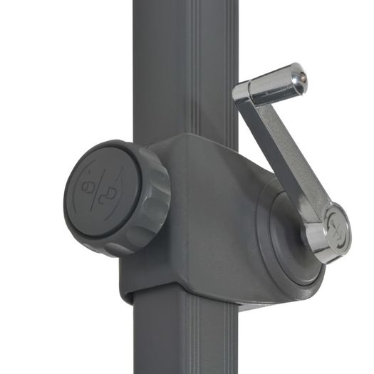 Cantilever Umbrella with Aluminium Pole Green 300 cm