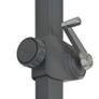 Cantilever Umbrella with Aluminium Pole Black Image 5