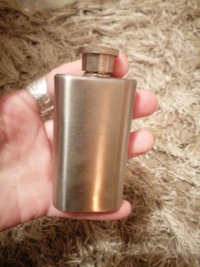 stainless steel mini flask