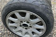 5x120 Alloy Wheels + Semi Slick Tyres