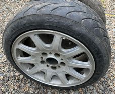 5x120 Alloy Wheels + Semi Slick Tyres