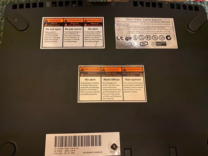 Xbox Original with Crack But Works perfectly