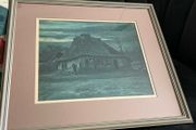 Vincent Van Gogh Print "the Cottage"