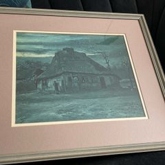 Vincent Van Gogh Print "the Cottage"