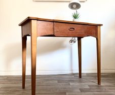 Vintage Retro Mid Century Teak Console/Desk