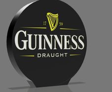 Guinness Sign Lightbox