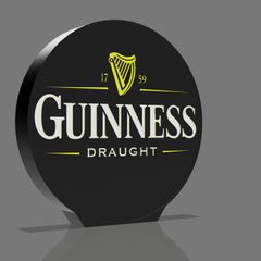 Guinness Sign Lightbox