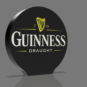 Guinness Sign Lightbox