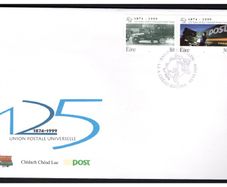 1999 Ireland 125th Anniversary of the Universal Postal Union Commemorative Stamps An Post First Day Cover (FDC)