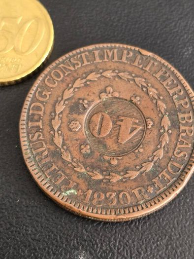 Brazil 1823 40/80 reis