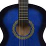 Classical Guitar for Beginner with Bag Blue 4/4 39" Image 6