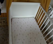 White Cot bed