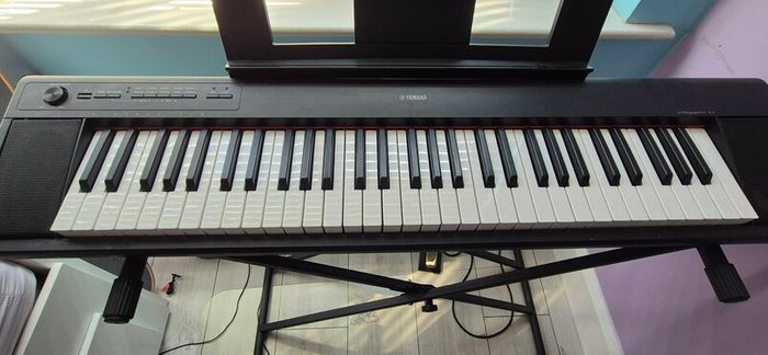 Yamaha Piaggero NP-12 Keyboard + Stand + Adapter