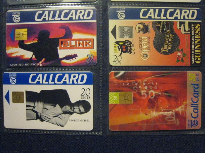 CALLCARDS - Fantastic Collection incl rare & test