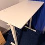 Electric Height Adjustable Standing Desk White 120 x 60cm Image 4