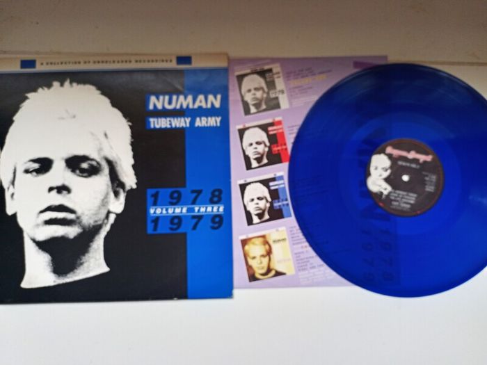 Tubeway Army Color Vinyl 12 inc Ep 1985