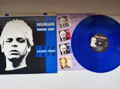 Tubeway Army Color Vinyl 12 inc Ep 1985