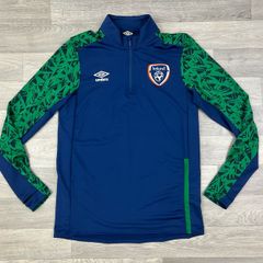 Umbro Ireland Half Zip Jumper Mens Medium