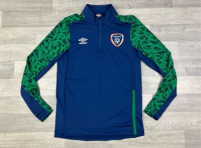 Umbro Ireland Half Zip Jumper Mens Medium