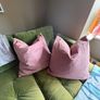 2 x Paul Costelloe Dunnes Stores Blush Pink Cushions Image 2