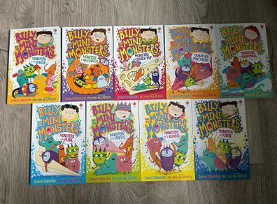Set of 9 Billy & the Mini Monsters Books