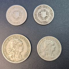Portuguese and Mozambique coins