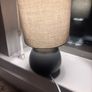 2 Charcoal grey table lamps from Next Home Image 2