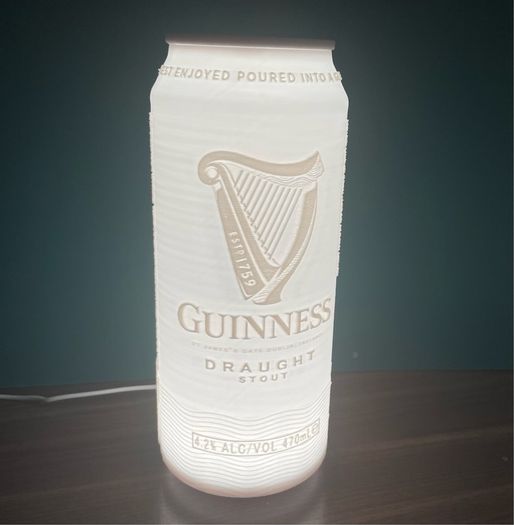 Guinness Can Desk Lamp