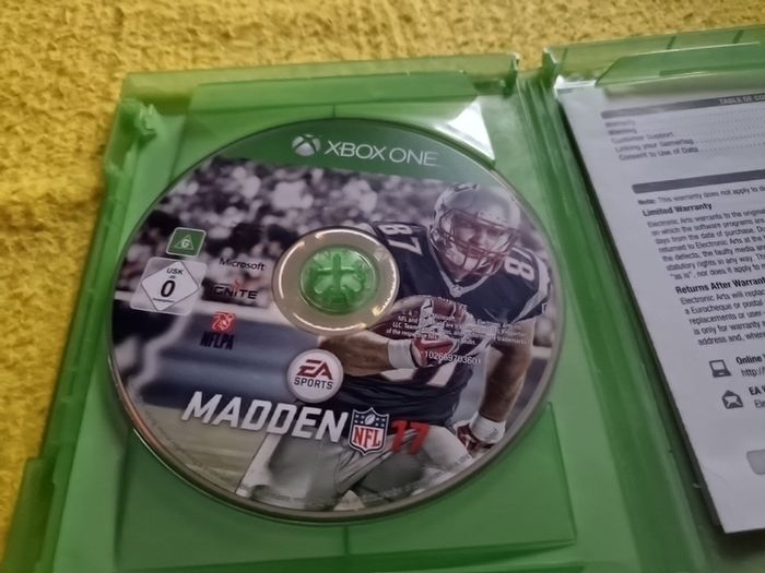Madden NFL 17 Xbox One Games Original