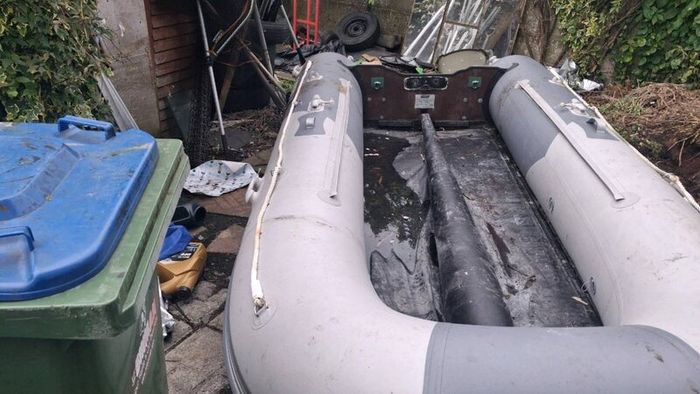 Gladiator 4.2 inflatable boat.