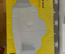 White Wall Shelf Cloud - Kids/Baby Room