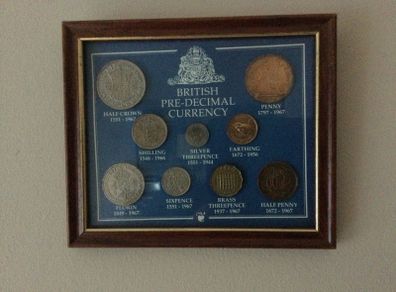 Coins  - British Pre- Decimal Currency.