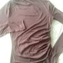Draped silk blend top size XS Image 2