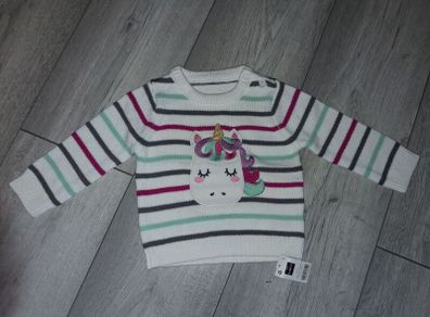 Brand New Dunnes Stores Unicorn Jumper - Size - 6-9 Months - RRP - 8.00