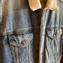 Men's All Saints Lined Denim Jacket (L) Image 5