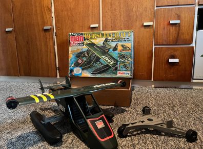 Vintage Action Man Pursuit Craft Palitoy 1983