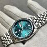 Vintage Seiko 5 Automatic Mens Watch Day/Date Arabic Dial Ultra rare Image 2