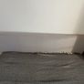 king size divan bed light grey Image 2