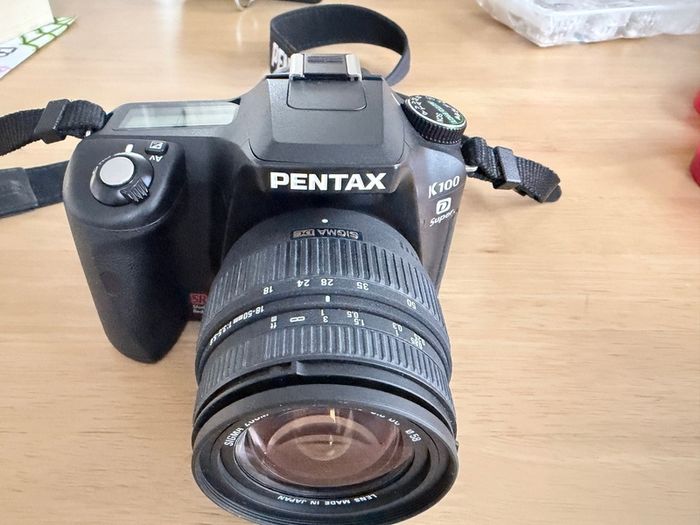 Pentax D100 Super Digital Camera DSLR and Sigma 18-50mm f3.5-5.6 lens