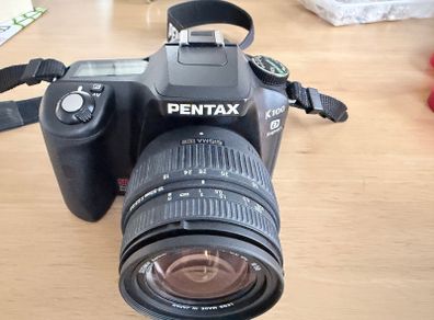 Pentax D100 Super Digital Camera DSLR and Sigma 18-50mm f3.5-5.6 lens