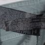 Zara Muted Green Blue Raw Frayed Hem Slim Fit Cropped Jeans 14UK/42EU Image 5