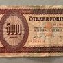 Hungary  5000 Forint 1990 Banknote Image 3