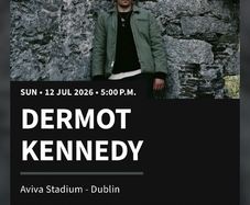 Dermot Kennedy tickets (Sunday) seated