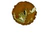 18thC French Champleve Button-Top Image 2
