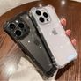 iPhone 12 Pro Max Case Luxury Transparent Silicone Clear Shockproof Soft Cover Image 2