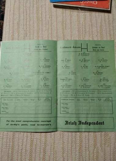 All Ireland   Programmes