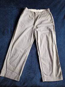 Levi Strauss High Rise Wide Leg Grey Trousers