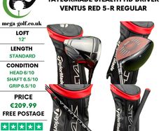 Taylormade Stealth HD Driver / 12 Degree / Ventus Red 5-R Regular